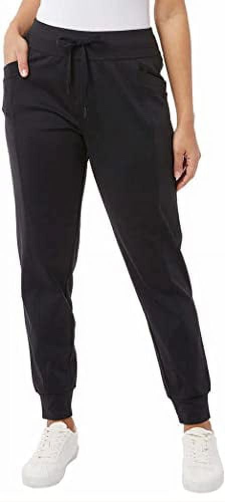 32 DEGREES Cool Women's Twill Jogger Pant (XX-Large, Black)