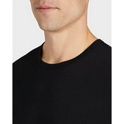 32 DEGREES Mens 2-Pack Performance Lightweight Thermal Baselayer Crewneck Top XL, Black