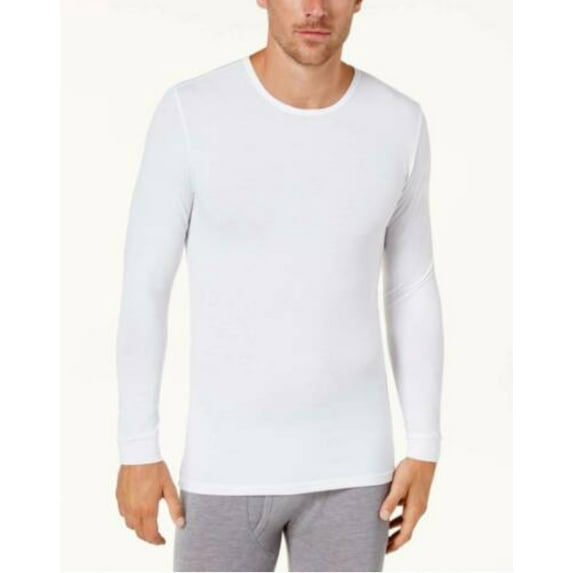 32 DEGREES Mens Heat Performance Thermal Baselayer Tee (xxl, white)