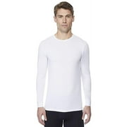 32 DEGREES Weatherproof Mens Long Sleeve Crew Neck White X-Large
