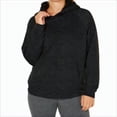 thumbnail image 1 of 32 DEGREES Womens Fleece Lined Hoodie,Black Combo,Medium, 1 of 2