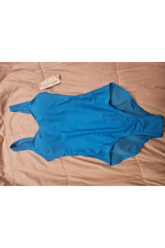 Womens One Piece Swimsuit, Cerculean Dream, Size Small