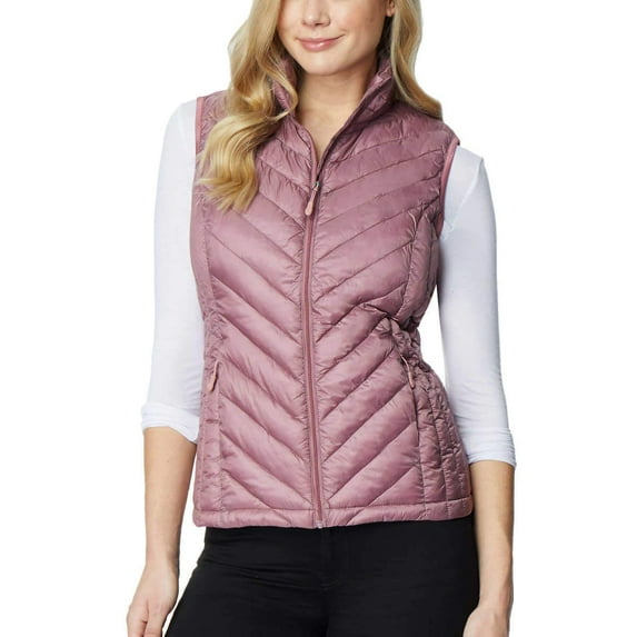 32 DEGREES Womens Packable Vest - Choose Size and Color (Fig Berry, Small)