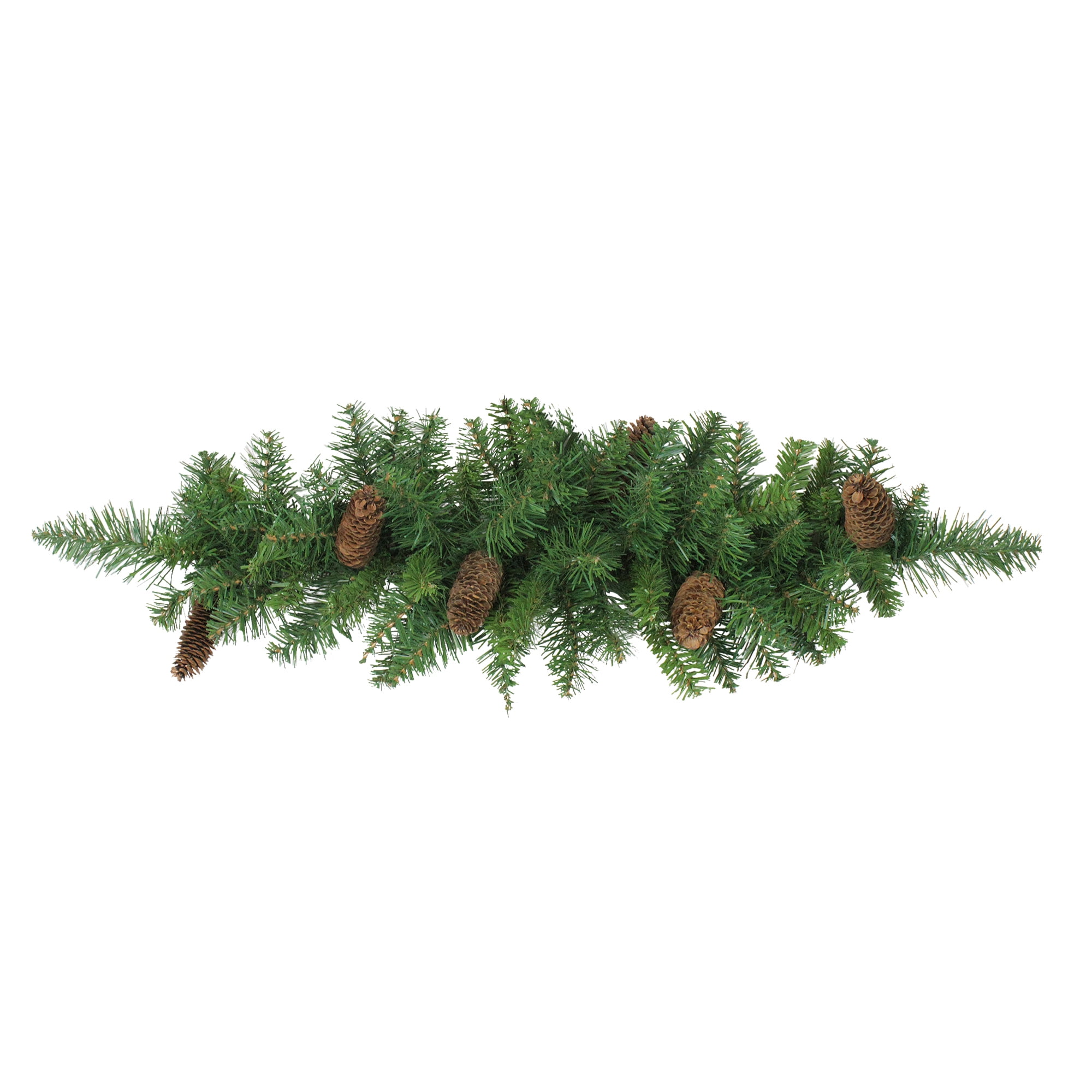 32" Dakota Red Pine Artificial Christmas Swag with Pine Cones - Unlit