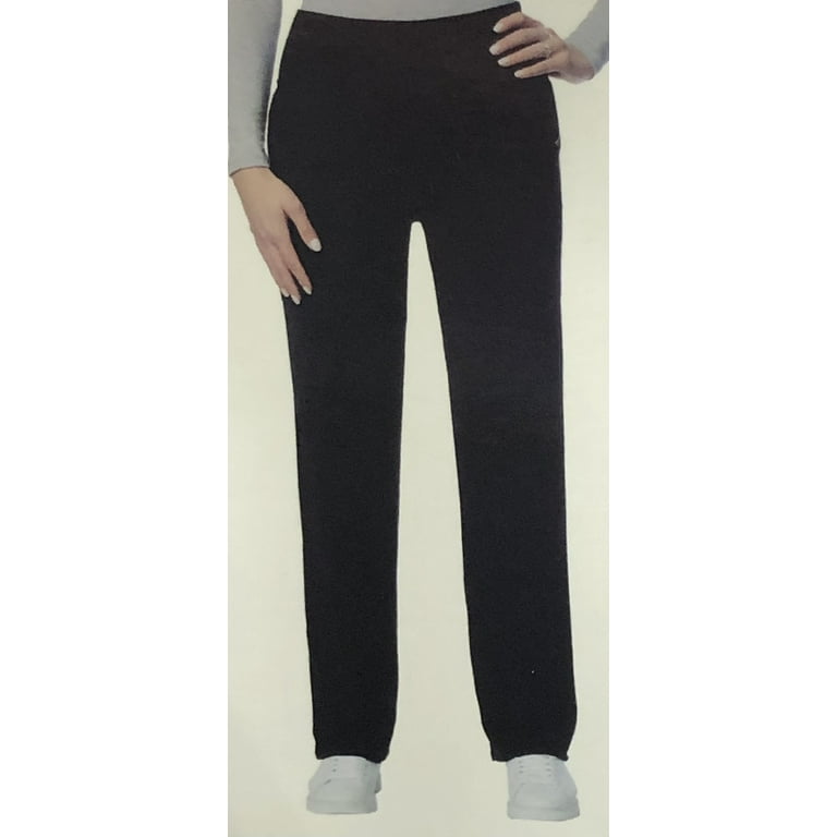 32 Degree Women s Fleece Open Leg Sweatpants Black Small NEW Walmart