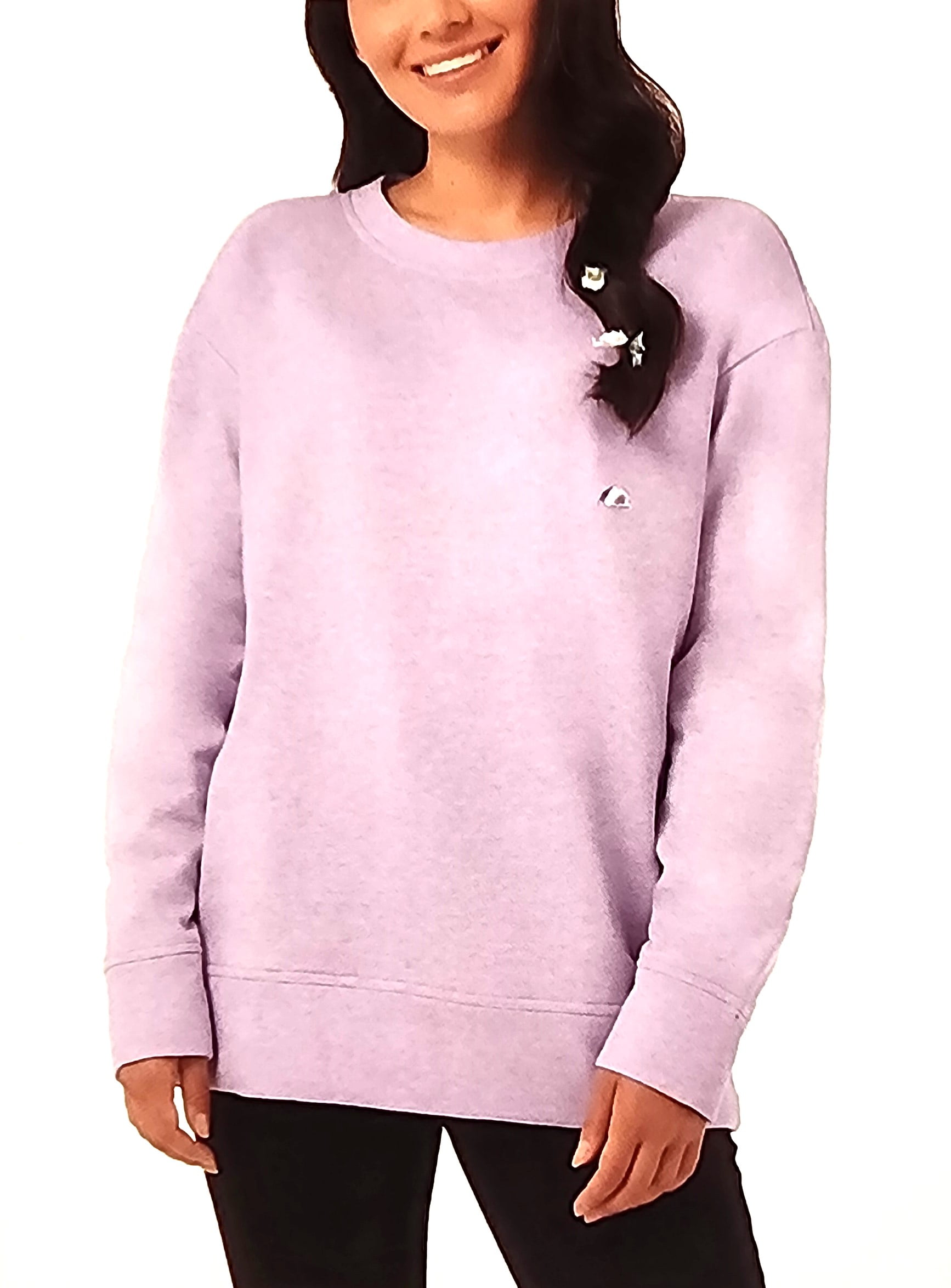 32 Degrees Cool Ladies Crew Neck Pullover Sweater Pastel