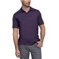 thumbnail image 1 of 32 Degrees Cool Men's Short Sleeve Polo Shirt (Medium, Heather Dark Plum), 1 of 4