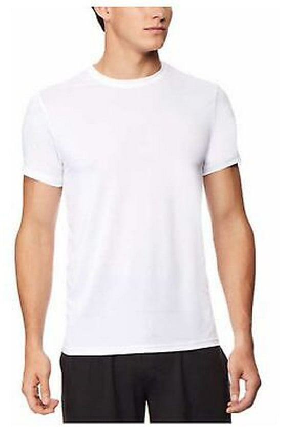 Men's Air Mesh Tee 3-Pack (White, X-Large)