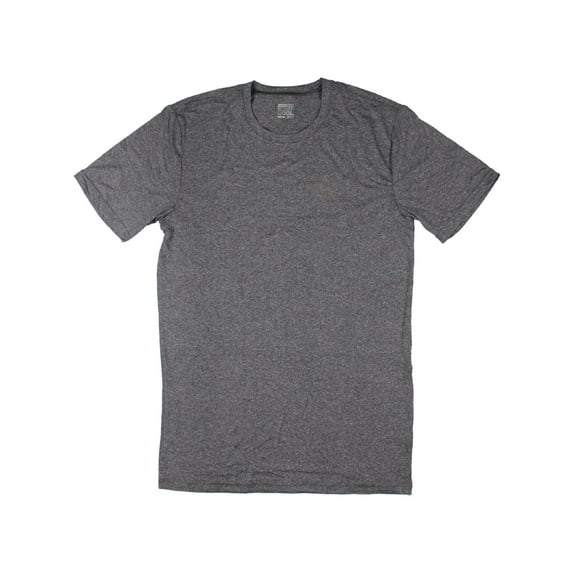32 Degrees Cool Mens Short Sleeve Crewneck T-Shirt Gray L