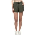 thumbnail image 1 of 32 Degrees Cool Women's Fleece Short (X-Small, Heather Olive Green), 1 of 1