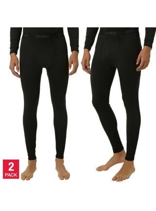 32 Degrees Heat Women's Base Layer Black Pant 2 Pack Size Large