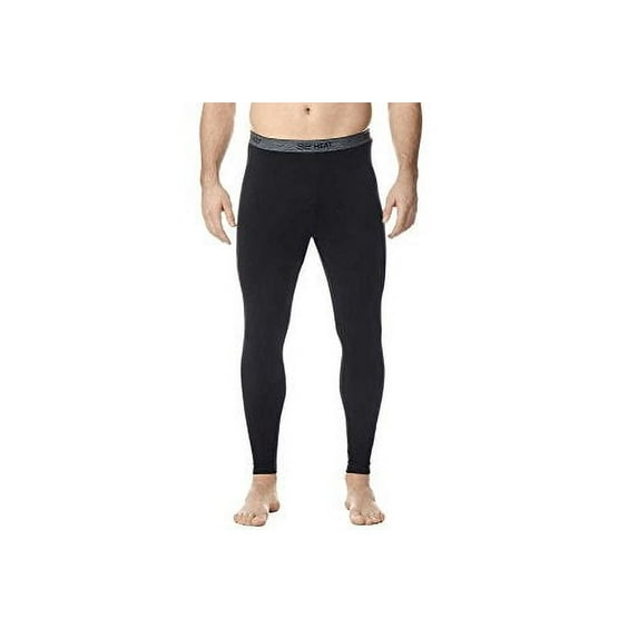 32 Degrees Heat Men’s Lightweight Performance Mesh Base Layer Pant (Black, Medium)