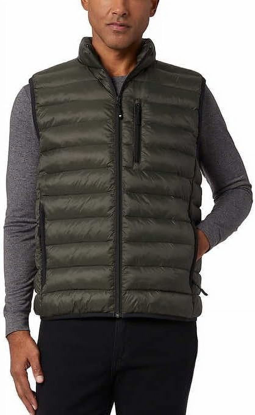32 Degrees Heat Mens Lightweight Down Alternative Vest (Green,S