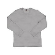 32 DEGREES Heat Mens Long Sleeve Crew Neck Performance Base Layer Shirt Heather Charcoal Large