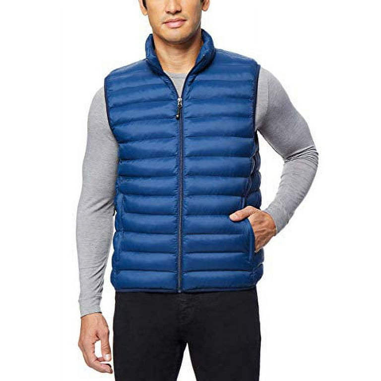 32 Degrees Heat Mens Packable Lightweight Vest (Electric Navy, Medium) -  Walmart.com