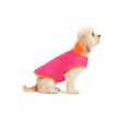 thumbnail image 1 of 32 Degrees Heat Quilted Dog Jacket, Water-Resistant Insulated Winter Coat, Pink with Orange trim, Size XL, 1 of 1