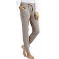 thumbnail image 1 of 32 Degrees Heat Weatherproof Ladies Jogger Pant Heather Grey (Large), 1 of 1