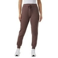 thumbnail image 1 of 32 Degrees Heat Women's Active Tech Jogger Pant with Pockets, Brown, Small, 1 of 10
