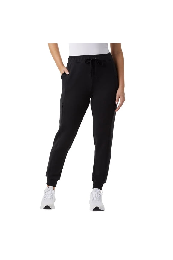 Heat Women's Active Tech Jogger Pant with Pockets (US, Alpha, X-Large, Regular, Regular, Black)