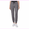 thumbnail image 1 of 32 Degrees Heat Women's Comfortable Stretch Tech Fleece Jogger Pants XS/Marl HT Black, 1 of 3