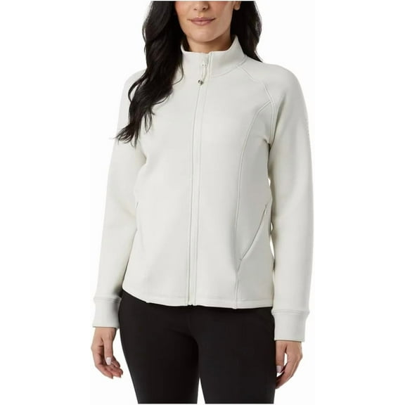 32 Degrees — Women’s Active / Tech Full-Zip, Large, Color Tan