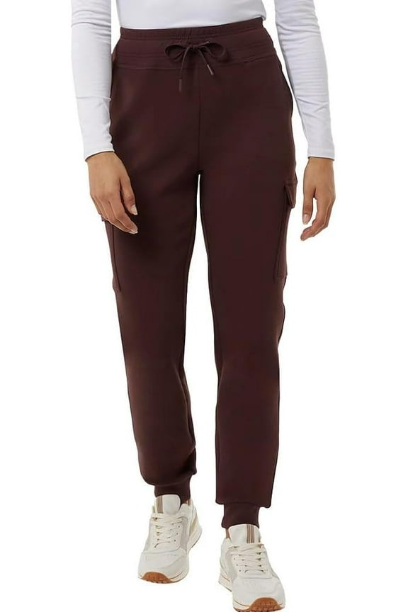Heat Women's Tech Cargo Jogger Pants Dark Red M