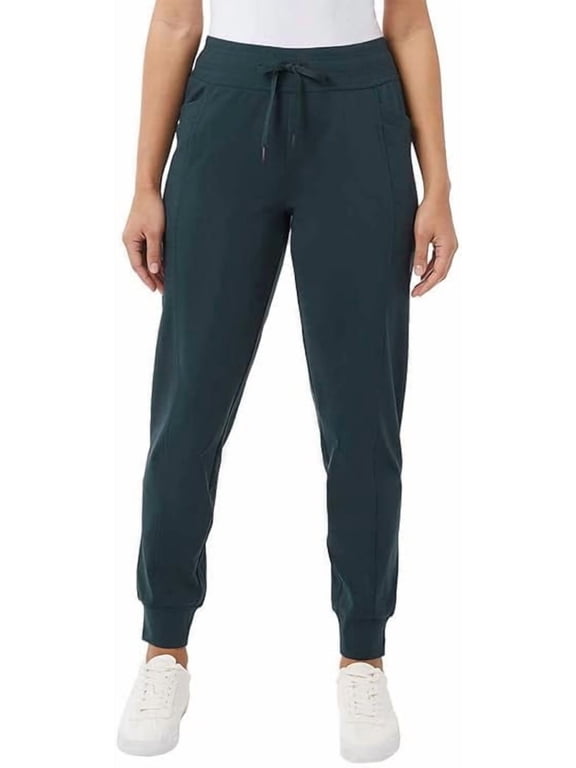 Heat Women's Tech Fleece Jogger Pants ( Deep Peacock, 2X)