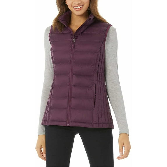 32 Degrees Heat Womens Lightweight Warmth Packable Vest,Large