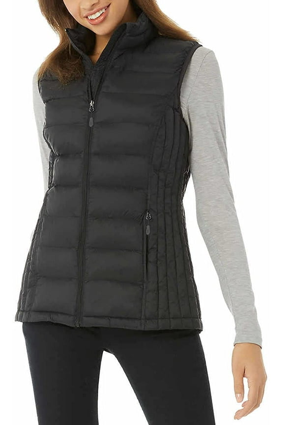 Heat Womens Lightweight Warmth Packable Vest , S