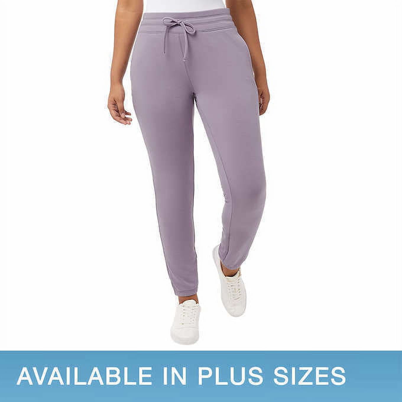 32 Degrees Ladies Double Soft Jogger Rebecca Violet XS 1559929 Walmart