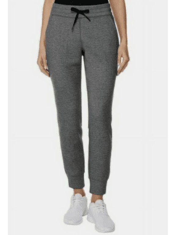 32 Degrees Ladies' Fleece Jogger (Heather Periscope, Medium)
