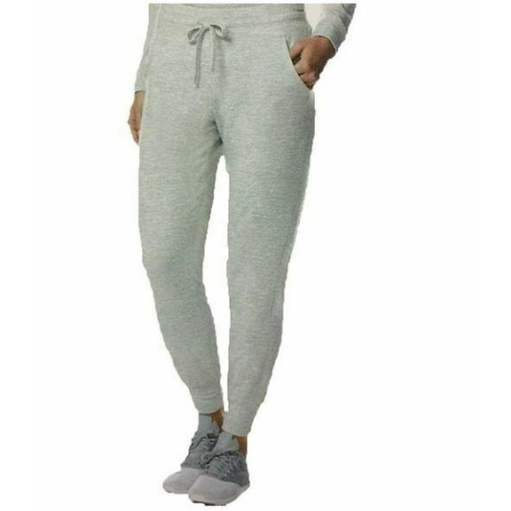 32 Degrees Ladies' Fleece Jogger Pant, WHITE SPACE DYE, XL New with box/tags