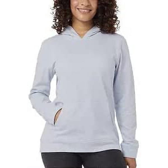 32 Degrees Ladies Hooded Pullover Size: XS, Color: Powder Blue
