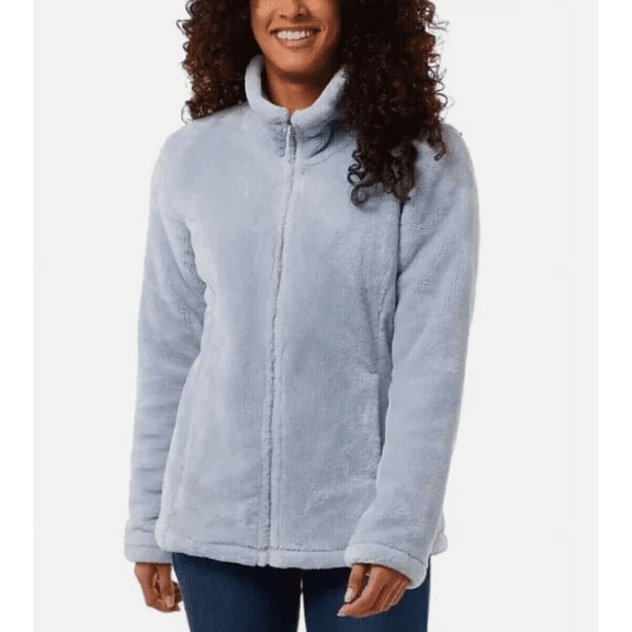 32 Degrees Ladies' Plush Jacket, Arctic Ice, XS