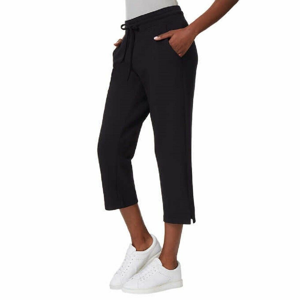 32 Degrees Ladies' Pull on Crop Capri Women's 2 Pocket Lounge Pants ...