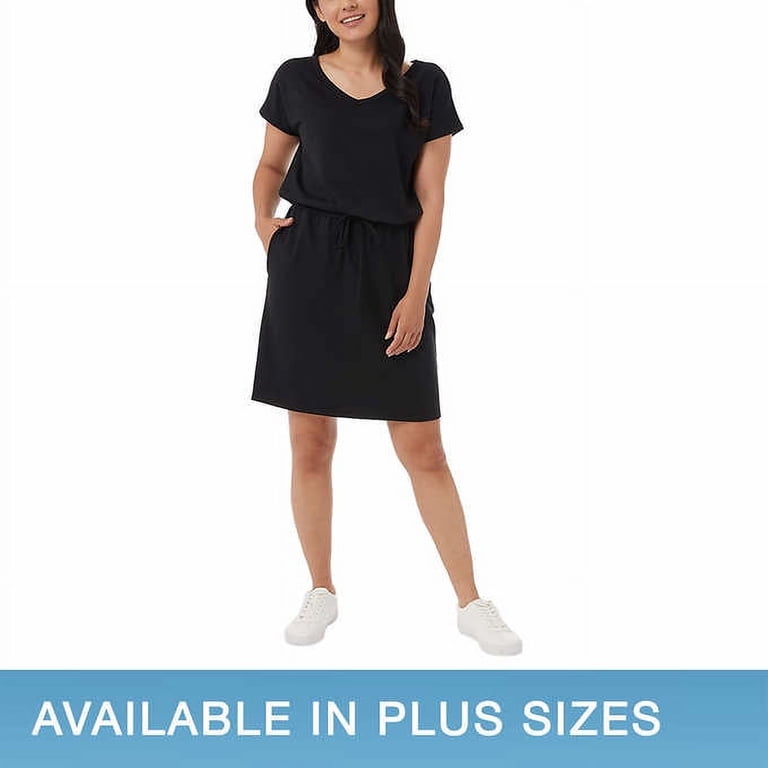 chinese dress ladies Women's Comfort Wool Stretch Short Sleeve Shift Dress – OneSchool Global  North America – Staff Uniforms main image 1