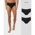 thumbnail image 1 of 32 Degrees Men's 2-Pack Air Mesh Brief - Black - Large, 1 of 2