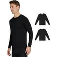 thumbnail image 1 of 32 Degrees Men's 2-Pack Performance Thermal Baselayer Crewneck Top, 1 of 5