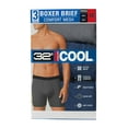 thumbnail image 1 of 32 Degrees Men's Comfort Mesh Boxer Brief 3 PK, 1 of 4