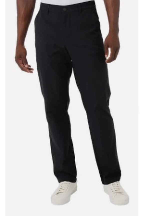 Men's Comfort Tech Pant, Black, Size XL, 29" Inseam, Lightweight Stretch Performance Pants