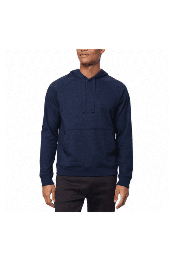 Men’s Comfort Terry Pullover Hoodie, Stormy Night , Size XXL