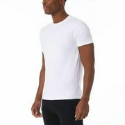 32 Degrees Men's Cool Tee, 3-Pack US, Alpha, Medium, Regular, Regular, White