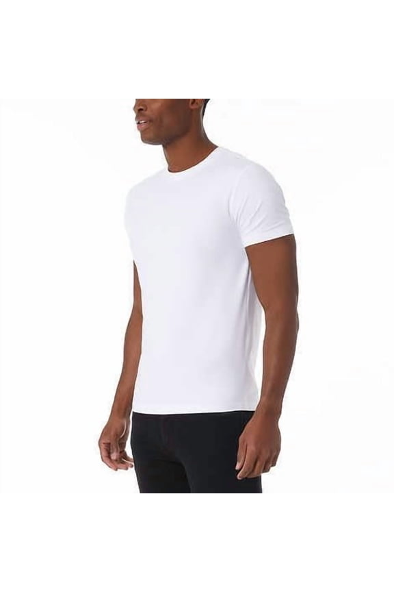 Men's Cool Tee, 3-Pack (US, Alpha, X-Large, Regular, Regular, White)
