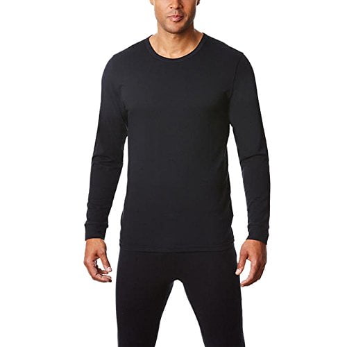 32 DEGREES Men's Heat Performance Mesh Baselayer Tee- Black -S