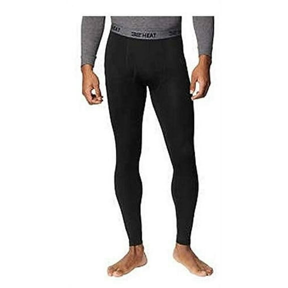 32 Degrees Men's Heat Pant 2-Pack Medium Black