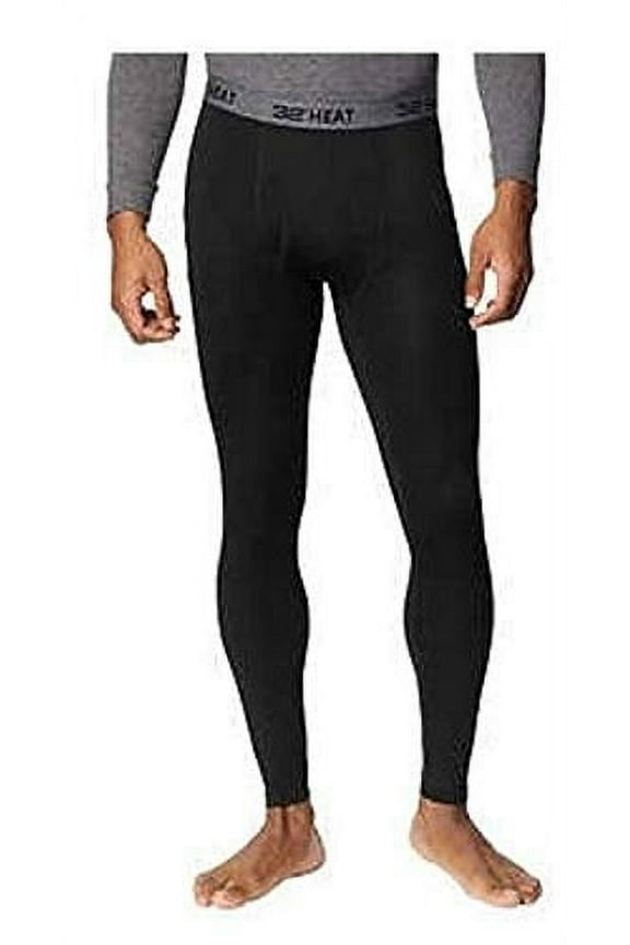 Men's Heat Pant 2-Pack Medium Black