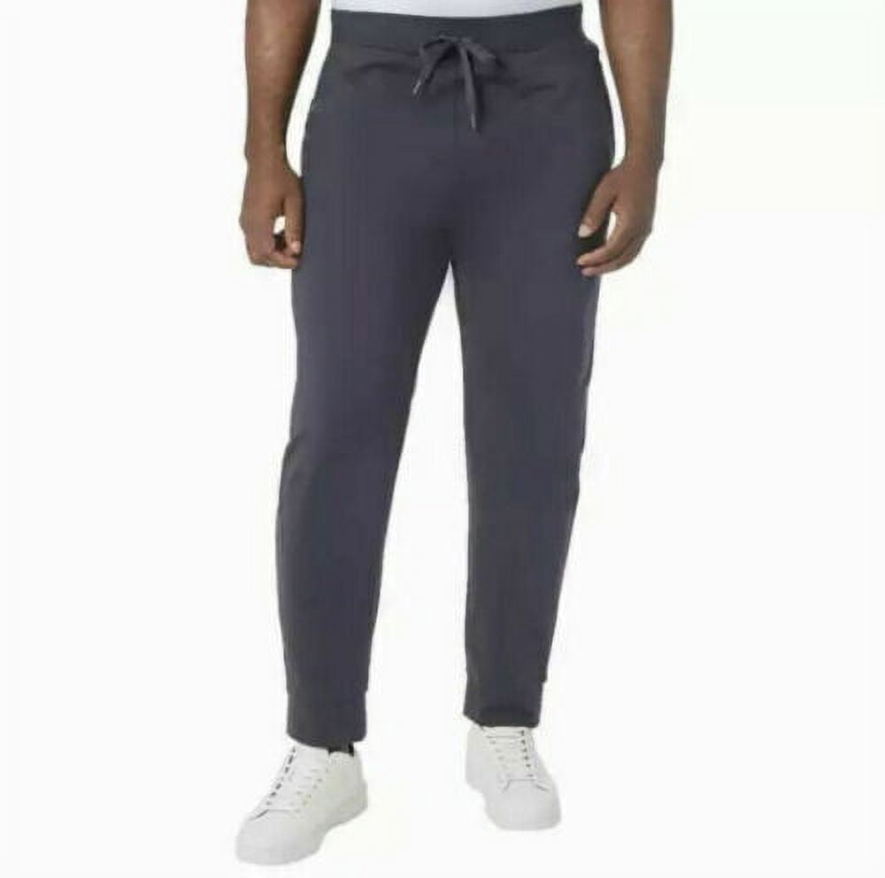 32 Degrees Men's Heat Soft Tech Cuffed Jogger Sweatpants Gray M