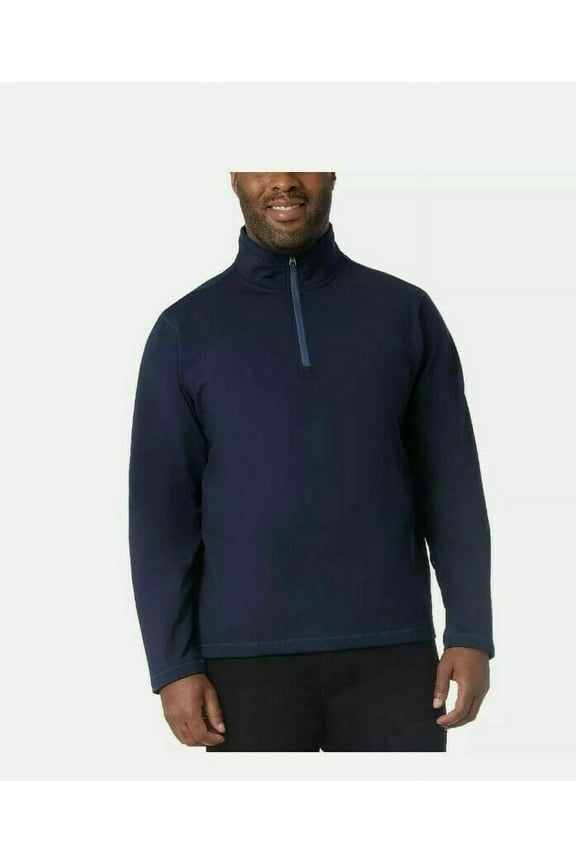 Mens Heat Tech Zip (Stormy Night, X-Large). NWT