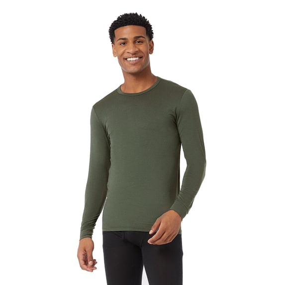 32 Degrees Men's Lightweight Baselayer Crew Top - Urban Chic - Small