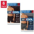 thumbnail image 1 of 32 Degrees Men’s Stretch Comfort Anti-Odor Mesh Boxer Brief, 6-pack – Multi, Large, 1 of 8